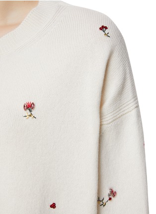  - BARRIE - Cashmere Embroidered Jumper