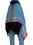 Back View - Click To Enlarge - VINTAGE SHADES - Fur Collar Cashmere Stole