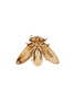Figure View - Click To Enlarge - THOT GIOIELLI - Brass Pearl Crystal Moth Brooch