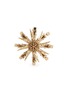 Figure View - Click To Enlarge - THOT GIOIELLI - Brass Pearl Crystal Sunflower Brooch