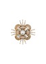 Main View - Click To Enlarge - THOT GIOIELLI - Brass Crystal Star Brooch
