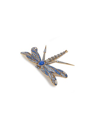 Detail View - Click To Enlarge - THOT GIOIELLI - Brass Dragonfly Brooch