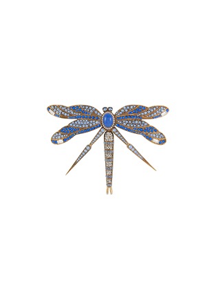 Main View - Click To Enlarge - THOT GIOIELLI - Brass Dragonfly Brooch