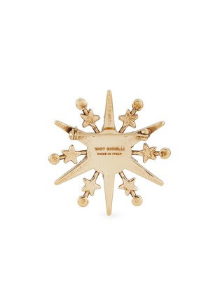Figure View - Click To Enlarge - THOT GIOIELLI - Brass Star Brooch