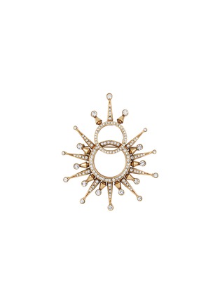 Main View - Click To Enlarge - THOT GIOIELLI - Brass Star Brooch