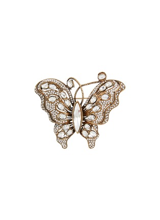 Main View - Click To Enlarge - THOT GIOIELLI - Brass Butterfly Brooch