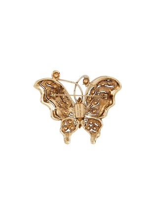 Figure View - Click To Enlarge - THOT GIOIELLI - Brass Butterfly Brooch