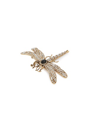 Detail View - Click To Enlarge - THOT GIOIELLI - Brass Dragonfly Brooch