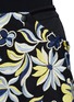 Detail View - Click To Enlarge - CYNTHIA & XIAO - Removable floral embroidery flap shorts