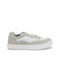 Main View - Click To Enlarge - COMME DES GARÇONS HOMME - Mesh Suede Low Top Sneakers