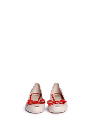 Figure View - Click To Enlarge - MELISSA - 'Ultragirl Bow' kids flats