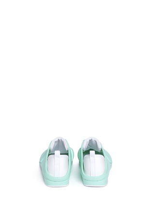 Back View - Click To Enlarge - MELISSA - 'Love System Now' neoprene perforated PVC sneakers