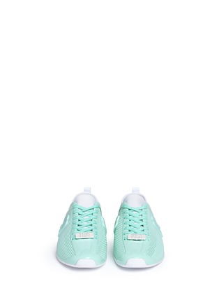 Front View - Click To Enlarge - MELISSA - 'Love System Now' neoprene perforated PVC sneakers