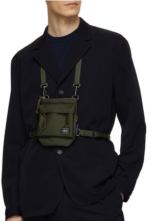 Figure View - Click To Enlarge - COMME DES GARÇONS HOMME - x PORTER Crossbody Bag