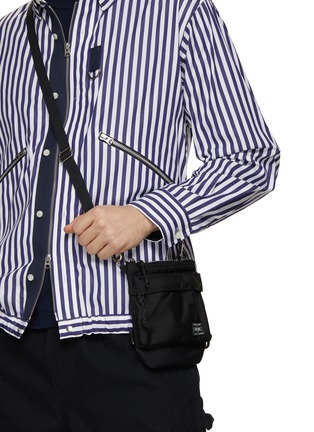 Front View - Click To Enlarge - COMME DES GARÇONS HOMME - x PORTER Crossbody Bag