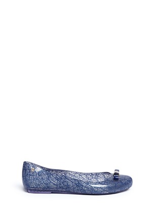 Main View - Click To Enlarge - MELISSA - x Jason Wu 'Space Love' lace print bow flats