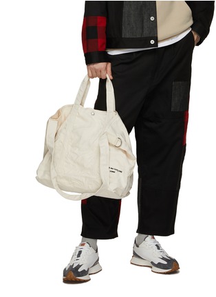 Figure View - Click To Enlarge - COMME DES GARÇONS HOMME - x PORTER Canvas Tote Bag