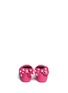 Back View - Click To Enlarge - MELISSA - 'Ultragirl Minnie' polka dot bow kids flats