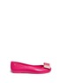 Main View - Click To Enlarge - MELISSA - 'Space Love II' heart bow flats