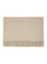 Main View - Click To Enlarge - OYUNA - Uno Cashmere Throw — Beige