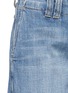 Detail View - Click To Enlarge - CURRENT/ELLIOTT - 'The Cropped Hampden' frayed cuff jeans