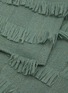 Detail View - Click To Enlarge - OYUNA - Seren Cashmere Throw — Sage