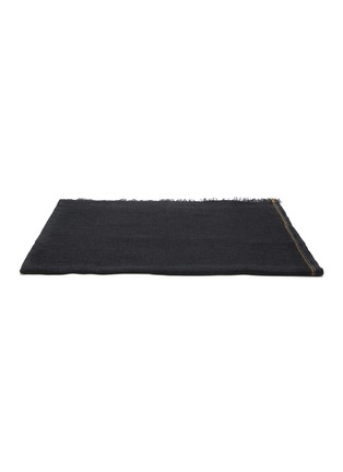Main View - Click To Enlarge - OYUNA - Komo Cashmere Throw — Charcoal