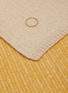 Detail View - Click To Enlarge - OYUNA - Hesta Cashmere Throw — Cream/Gold