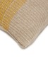 Detail View - Click To Enlarge - OYUNA - Hesta Cashmere Cushion Cover — Cream/Gold