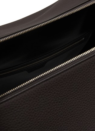 Detail View - Click To Enlarge - THE ROW - Gio Weekender Leather Bag