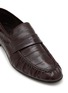 Detail View - Click To Enlarge - THE ROW - Soft Eel Skin Leather Loafers