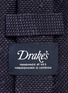 Detail View - Click To Enlarge - DRAKE'S - Raw silk shantung tie