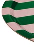 Detail View - Click To Enlarge - HEM - Stripe Medium Tray — Pink/Emerald
