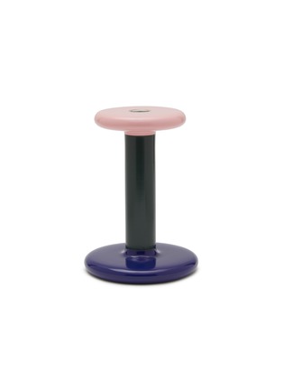 Main View - Click To Enlarge - HEM - Pesa Medium Candleholder — Pink/Black/Green/Night Blue