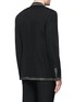 Back View - Click To Enlarge - GIVENCHY - Curb chain piping virgin wool blazer