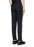 Back View - Click To Enlarge - GIVENCHY - Curb chain side stripe virgin wool pants
