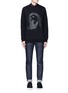 Figure View - Click To Enlarge - GIVENCHY - Jesus print cotton sweatshirt