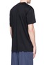 Back View - Click To Enlarge - GIVENCHY - Jesus embroidery appliqué T-shirt