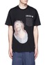 Main View - Click To Enlarge - GIVENCHY - Jesus embroidery appliqué T-shirt