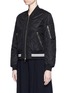 Front View - Click To Enlarge - RAG & BONE - 'Vine' cropped puffer bomber jacket