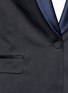 Detail View - Click To Enlarge - DRIES VAN NOTEN - 'Brisa' satin shawl lapel tuxedo jacket