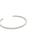 Detail View - Click To Enlarge - LE GRAMME - 7g Brushed Black Sterling Silver Ribbon Bracelet