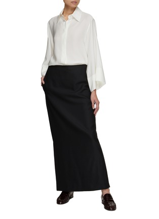 Figure View - Click To Enlarge - THE ROW - Malvina Silk Shirt