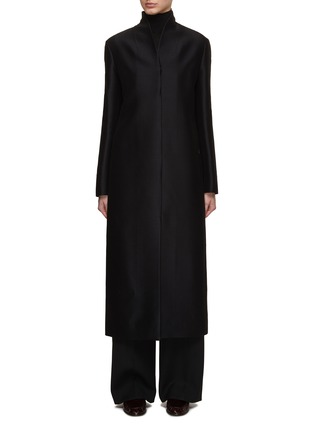 Main View - Click To Enlarge - THE ROW - Egle Wool Silk Coat