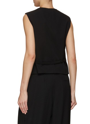 Back View - Click To Enlarge - THE ROW - Vegas Wool Vest
