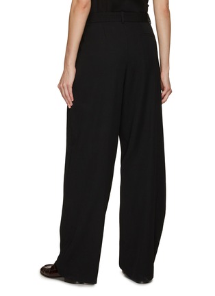 THE ROW Rufos pleated cotton wide-leg pants