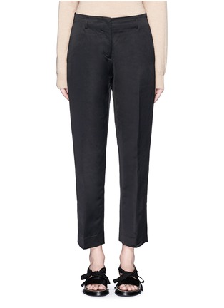 Main View - Click To Enlarge - DRIES VAN NOTEN - 'Paola' linen-cotton blend pants