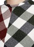 Detail View - Click To Enlarge - VICTORIA BECKHAM - Bounce gingham check godet sleeveless top