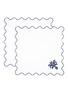Main View - Click To Enlarge - AQUAZZURA - Ananas Napkin Set of 2 — Blue