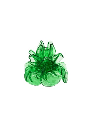 Main View - Click To Enlarge - AQUAZZURA - Peony Candle Holder — Green
